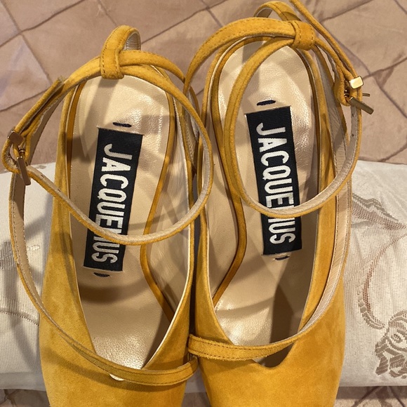 Jacquemus fabulous pumps, light mustard, size 37 - Picture 3 of 13